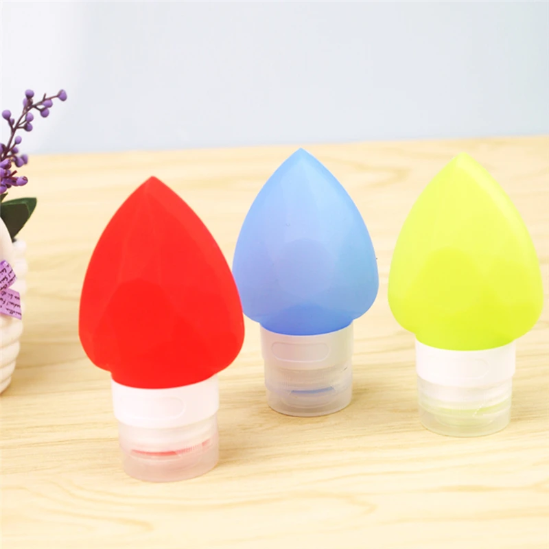 Портативные пустые косметические контейнеры многоразовый силиконовый флакон