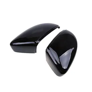 Pair For VW Beetle CC Eos Passat Scirocco Glossy Black Mirror Cover
Caps Rearview Mirrors Cover Case Car Side Wing Mirrors Cover