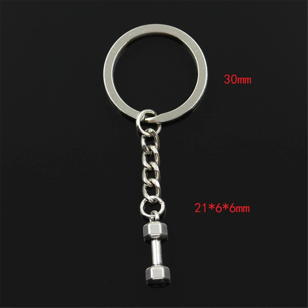 Новинка модный мужской автомобильный брелок 30 мм металлический держатель сделай