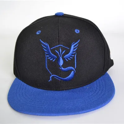 Косплей мобильная игра Pokemon Go Team Valor Team Mystic Team Instinct snapback Бейсболка Шляпа - Цвет: Лаванда