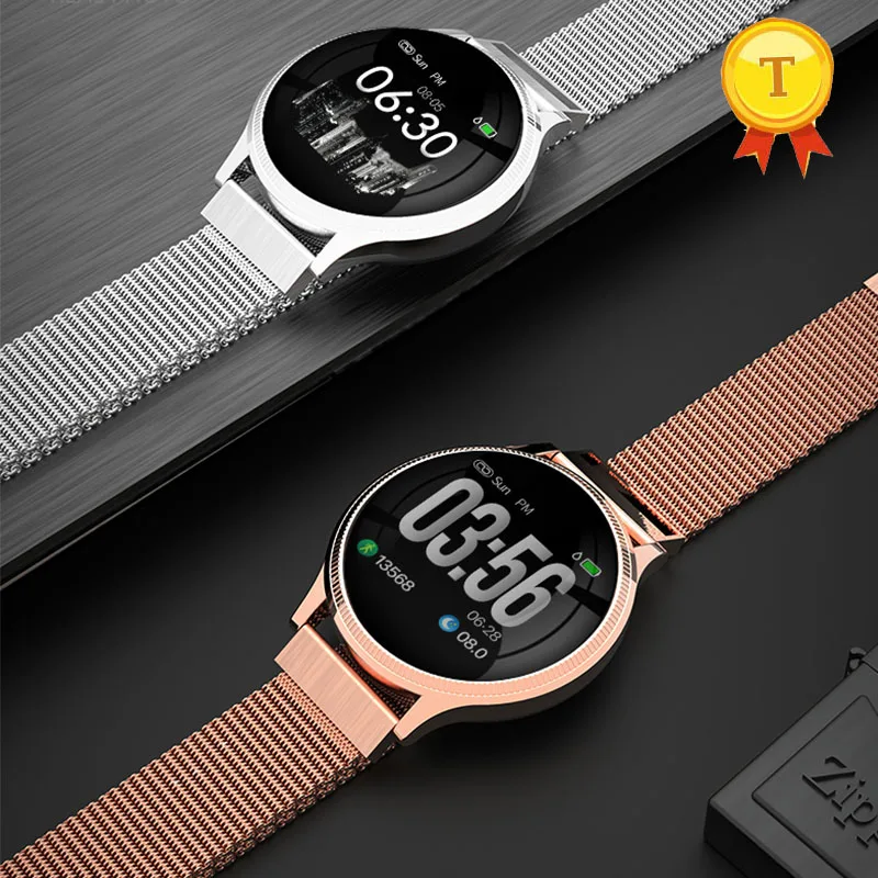 

Hot Fitness Tracker Sport Smart Wristband Waterproof Stainless Steel Bracelet with Blood Pressure Heart Rate Monitor bracelet