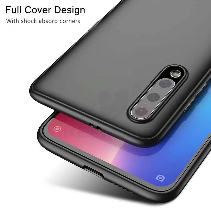 Keajor чехол для Xiaomi Mi 9 ультра тонкий мягкий матовый Силиконовый ТПУ противоударный