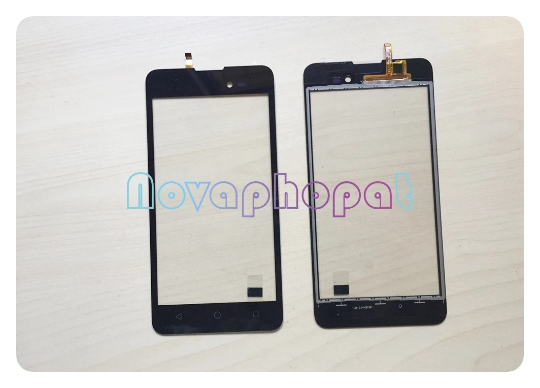 Novaphopat черный/белый/сенсорный экран в золотом цвете для BQ 5035 BQ-5035 Velvet BQS 5035 сенсорный экран дигитайзер замена экрана