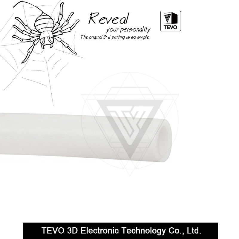 10 м PTFE трубка тефлоновая труба для J head hotend Bowden экструдер 1 75 мм нить ID 2 OD 4 3D