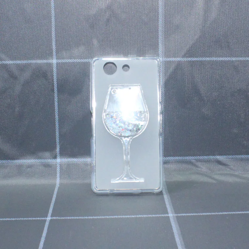 Чехол для телефона Sony Xperia Z 3 Compact Z3 mini 3D Cup с динамическим жидким сияющим песком и