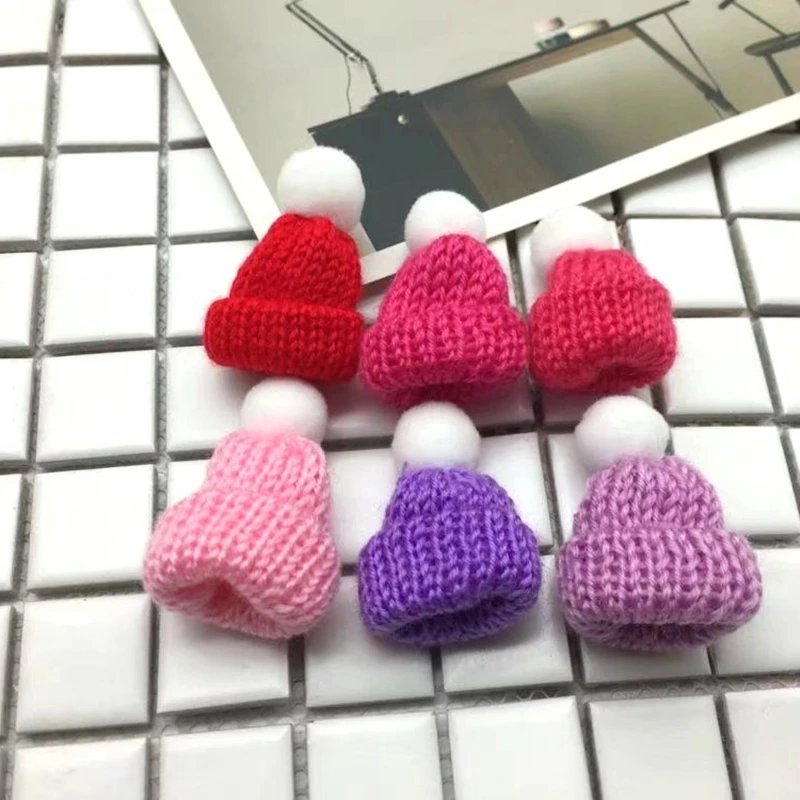 20 шт. Maomao мяч мини вязальная шапка DIY кукла декоративные принадлежности чехол для
