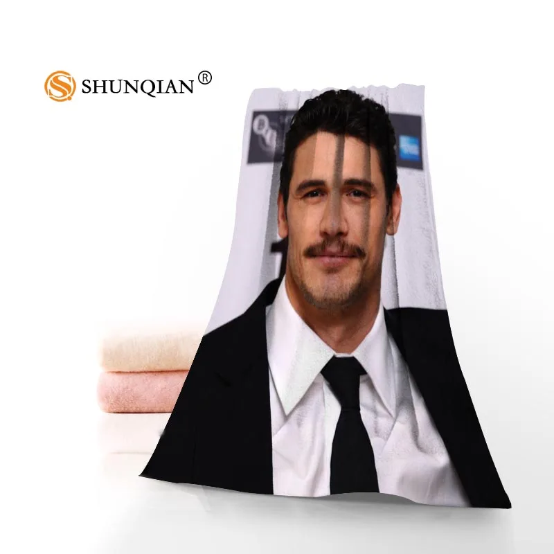 

High Quality James Franco Microfiber Bathroom Washcloth,Towels Custom Face Towel/Bath Towel Size 35x75cm, 70x140cm