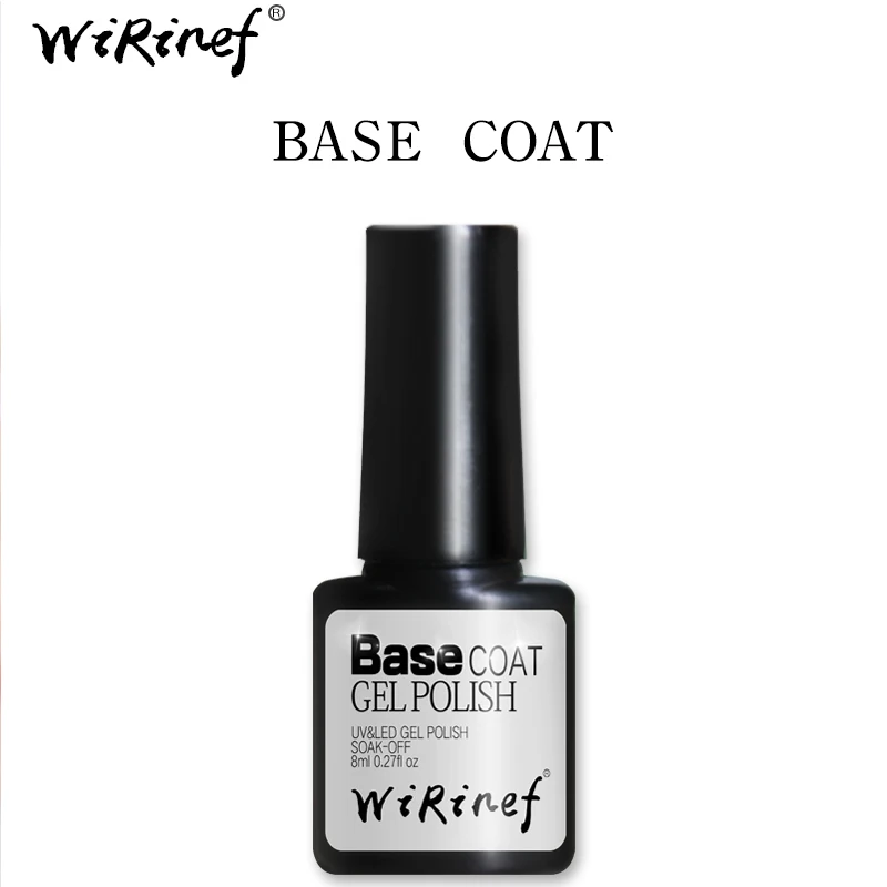 base coat WiRinef 1 шт изменение температуры Гель-лак для ногтей тепловой цвет хамелеон гибридные Лаки УФ Гель-лак для нейл-арта советы - Цвет: base coat