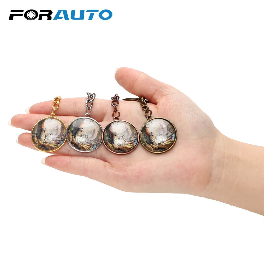 FORAUTO автомобильный брелок для ключей Стайлинг автомобиля из сплава креативный