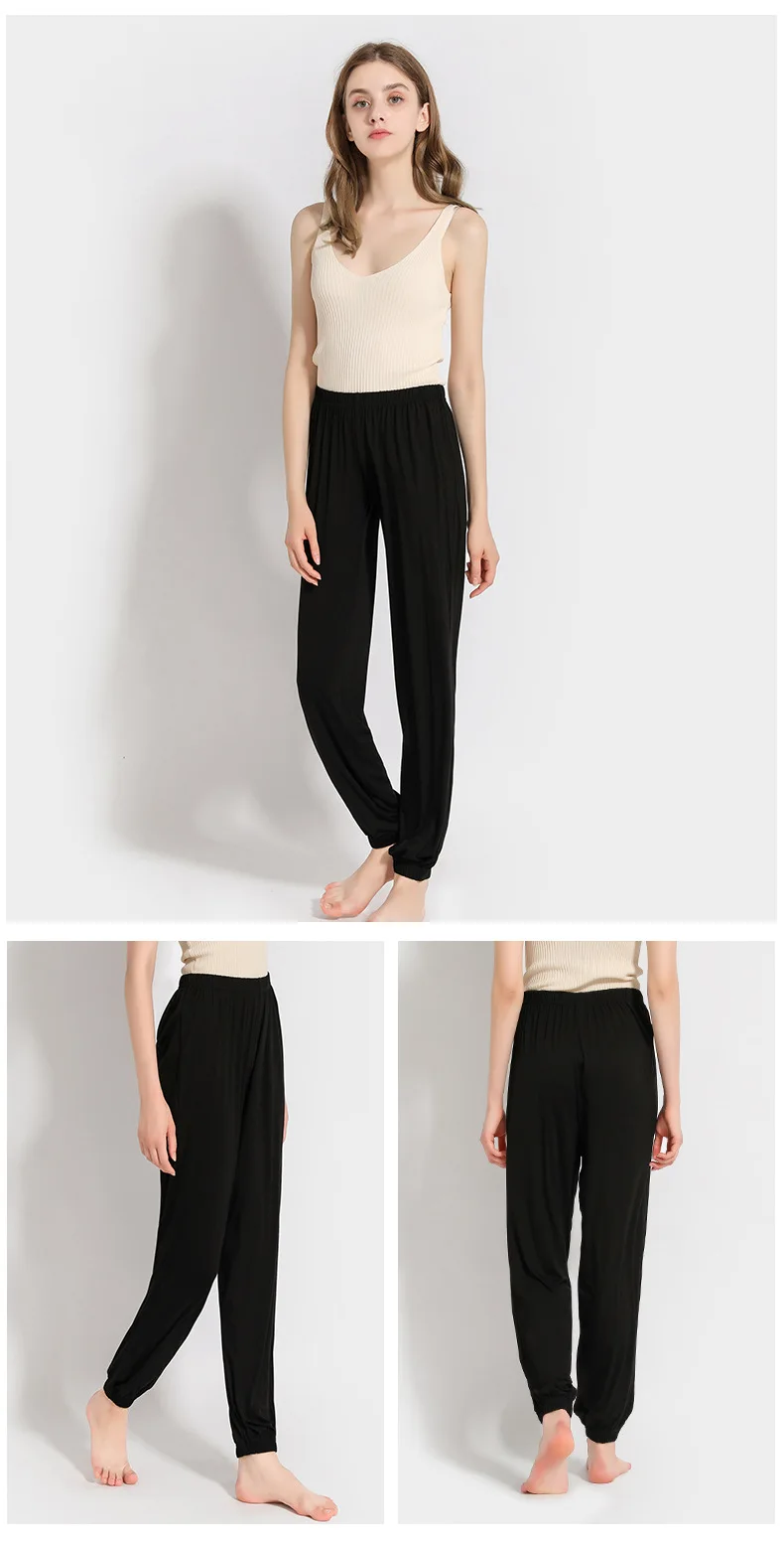 Corgi pajama pants, летние новые стильные женские повседневные штаны со льдом, Модальные дикие шаровары, Женская домашняя одежда, брюки