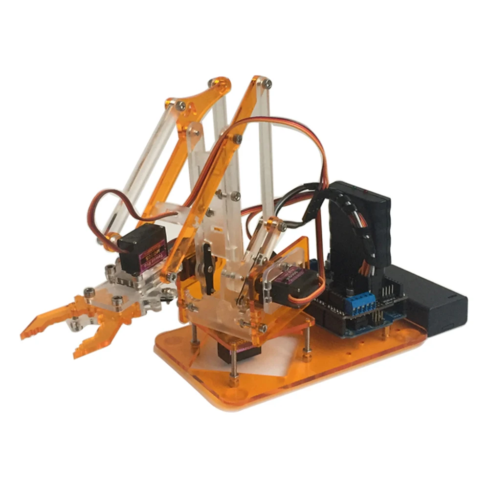 MeArm DIY 4DOF умный RC робот Arm Kit & 9g Servo PS2 Stick 4 степени свободы