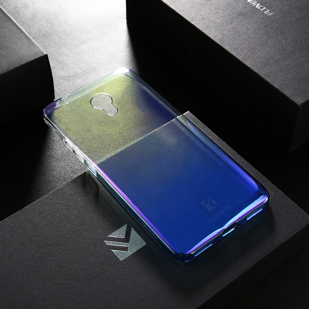FLOVEME градиентные чехлы для телефонов Meizu M5 M5s U10 Роскошные Aurora Blue Ray чехол Capa