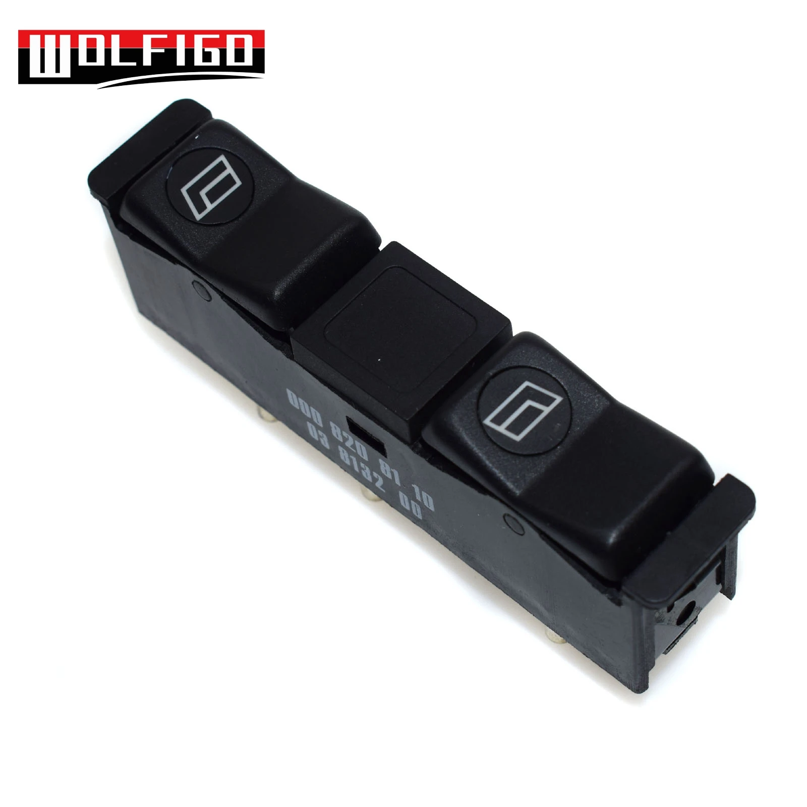 WOLFIGO Front Door Power Window Switch Passenger Right For Mercedes Benz 190D 190E 0008208110 New | Автомобили и мотоциклы