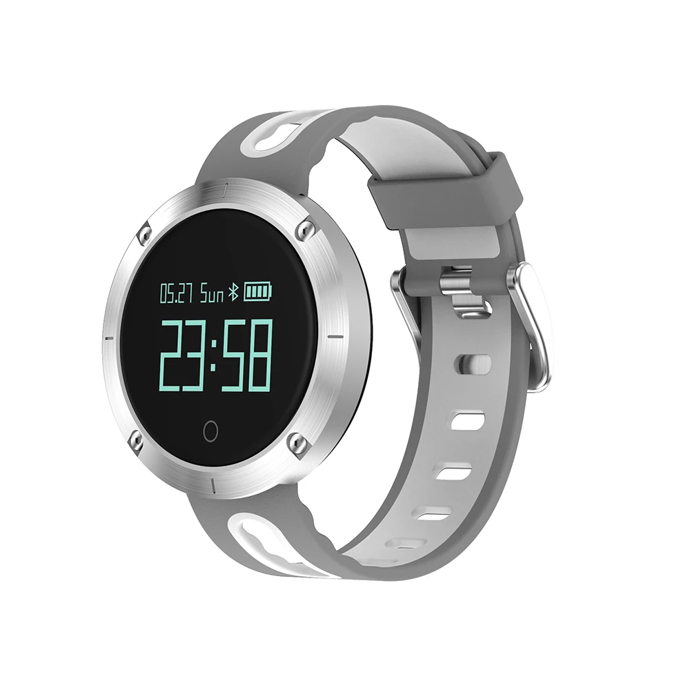 Bluetooth DM58 Sports Wristband Heart Rate Smart Watch Blood Pressure Monitor IP68 Waterproof For Android and IOS Phone+Headset |