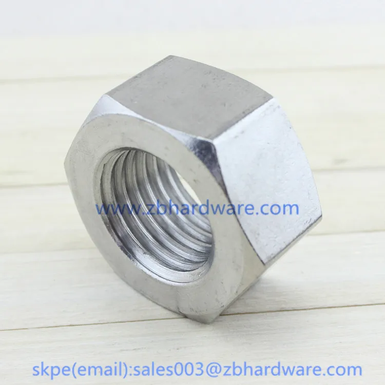 

M22 DIN934 304 stainless steel hex nut