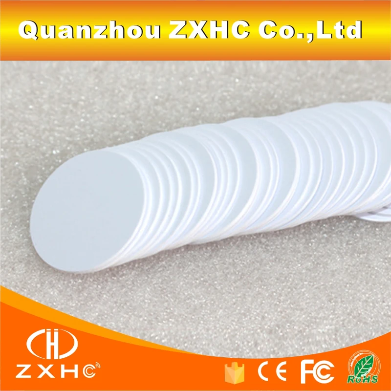 125 кГц TK4100/EM4100 совместимые RFID метки круглой формы 25 мм x 1 водонепроницаемые