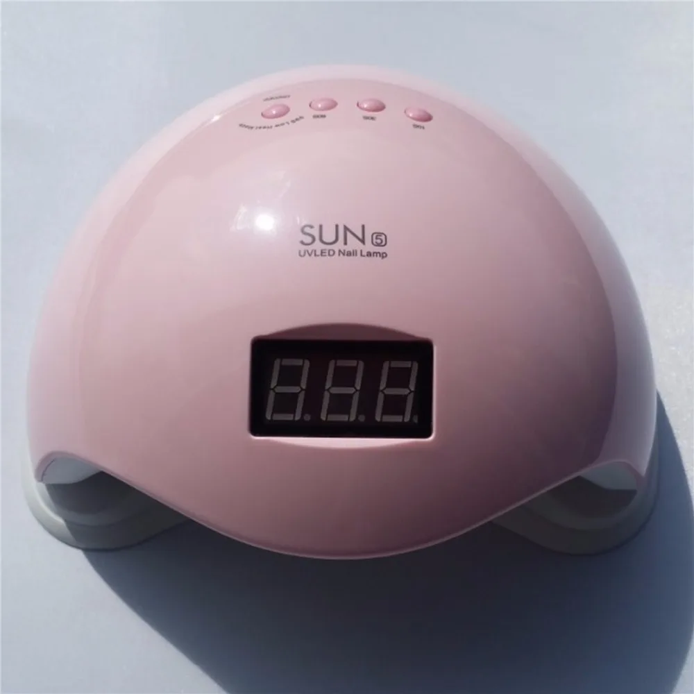Smart SUN5 48 Вт УФ светодиодный светильник Сушилка для ногтей профессиональный инструмент для маникюра Лак машина для отверждения ногтей сушка для гель-лака с таймером ЖК-дисплей