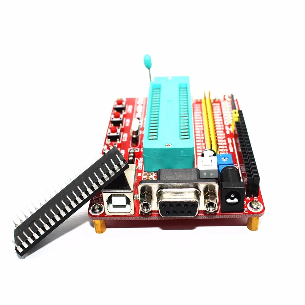

Microcontroller Minimum System Development Board PIC16F877A + USB CABLE