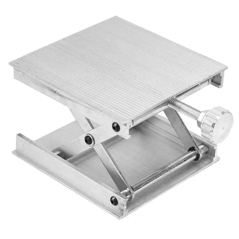 

Aluminum Router Lift Table Woodworking Engraving Lab Lifting Stand Rack lift Adjustable Drill Mini Table Woodworking Tools