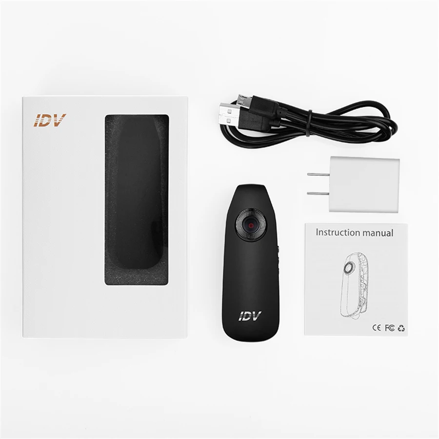 2018 Новый IDV 007 мини камера DV петля видео диктофон HD 1080 P 12MP 130 градусов