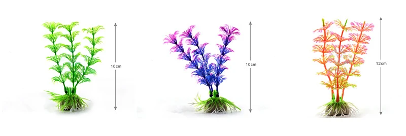 500 шт. горячая Распродажа искусственное аквариумное растение украшения