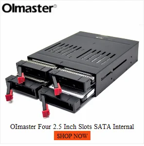 OImaster четыре 2,5 дюймов Слоты SATA Внутренний стойки Жесткий диск чехол внутренний запасной аккумулятор мобильного стеллаж для выставки товаров с Светодиодный индикатор Ёмкость расширения