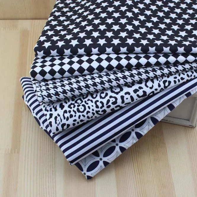 Черно белая одежда шитье текстиль печатный материал этнические ткани для