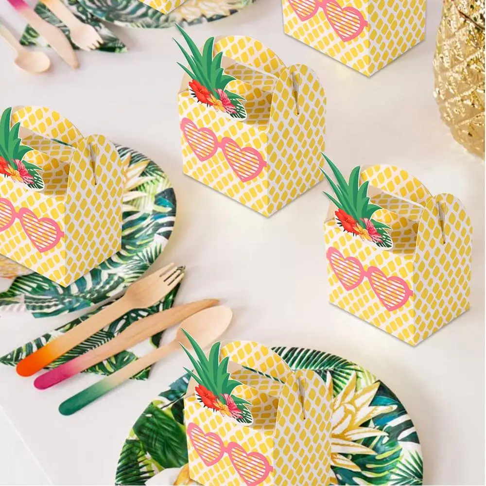 OurWarm Candy Boxes Craft Paper Birthday Party Favor Kids Gift Boxes Wedding Decorations Baby Shower Supplies