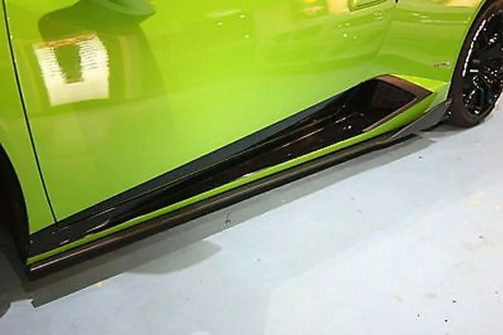 Боковые юбки из углеродного волокна фартуки для Lamborghini Huracan LP600 LP610 14 17|Обвесы| |