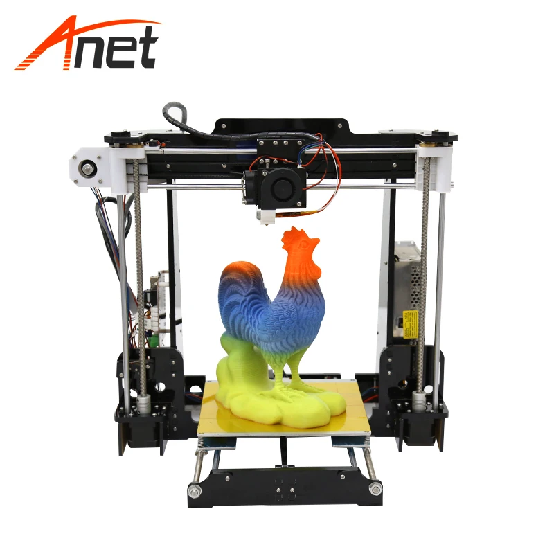 Anet A8 Самый дешевый акриловый каркас для автоматического легирования кровати 3d