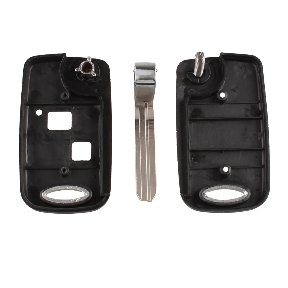 Новый стиль складной флип 2 кнопки дистанционного ключа оболочки для Toyota RAV4 Avalon