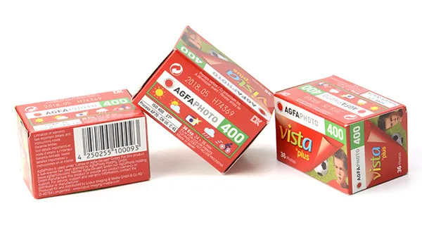 Agfa Photo Vista Plus 400 135-36 цветная пленка, 5 рулонов/упаковка