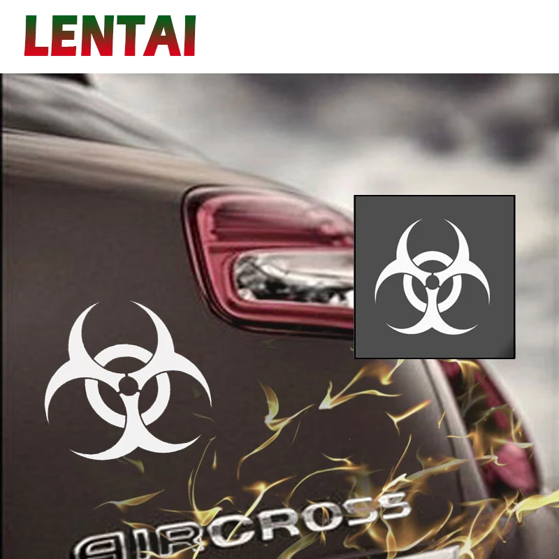 LENTAI Универсальный светоотражающий крышки топливного бака автомобиля наклейки