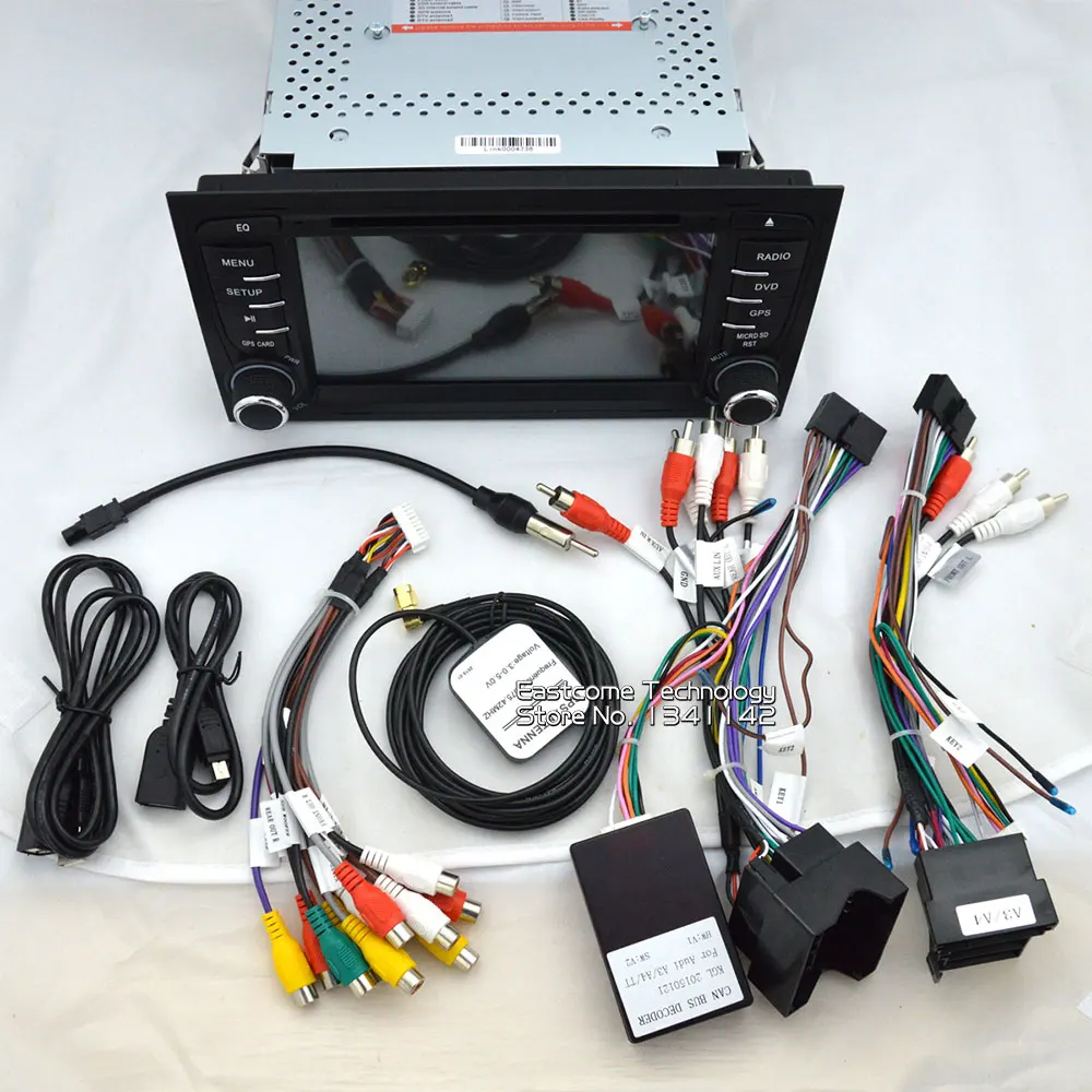 8 Core чистый Android 6 0 Автомобильный DVD для AUDI A4 2002 2003 2004 2005 2006 2007 Audi S4 RS4 8E 8F B9 B7 RNS E с