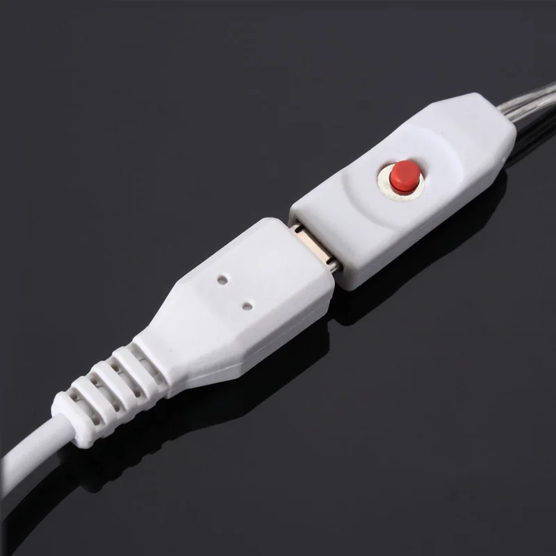 2 шт. 60 см USB зарядка питание от аккумулятора RGB 24 светодиодный светильник обувь