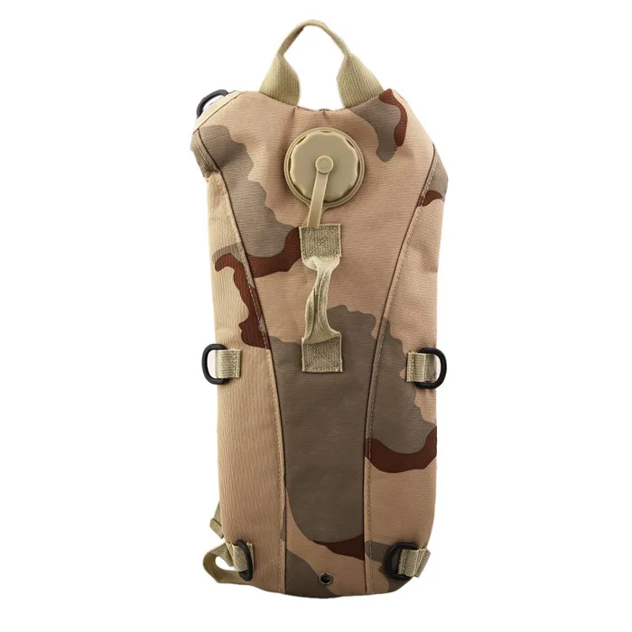 sand camouflage Спортивная цифровая сумка для воды в пустыне, камуфляжный рюкзак, ТПУ гидратационная система, для кемпинга, пешего туризма, велосипедная сумка для воды, 3л Новинка - Цвет: sand camouflage