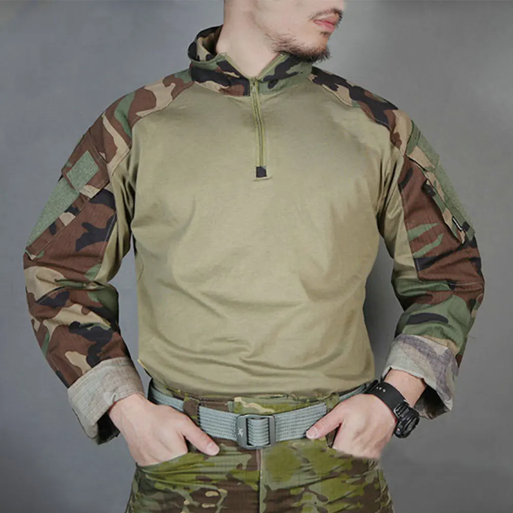 EMERSONGEAR тактическая рубашка охотничья одежда G3 Военная BDU Airsoft Emerson для пейнтбола Униформа лесной EM9278
