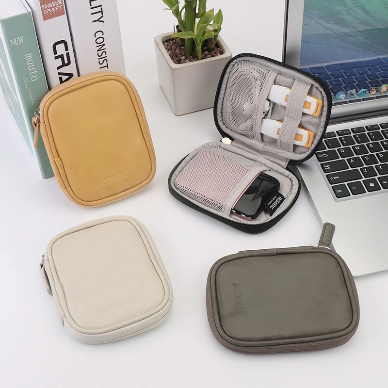 IKSNAIL Противоударная Цифровая Сумка для хранения данных USB кабель для Airpods power Bank Мобильный органайзер для хранения HDD Портативный чехол для наушников