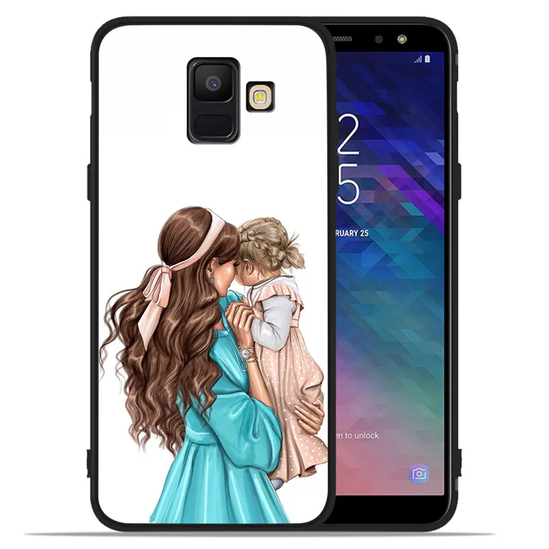 Роскошные для малыша и мамы; queen Woman king для samsung Galaxy A9 A8 A7 A6 A5 A3 J3 J4 J5 J6 J8 плюс чехол для телефона чехол Coque Etui
