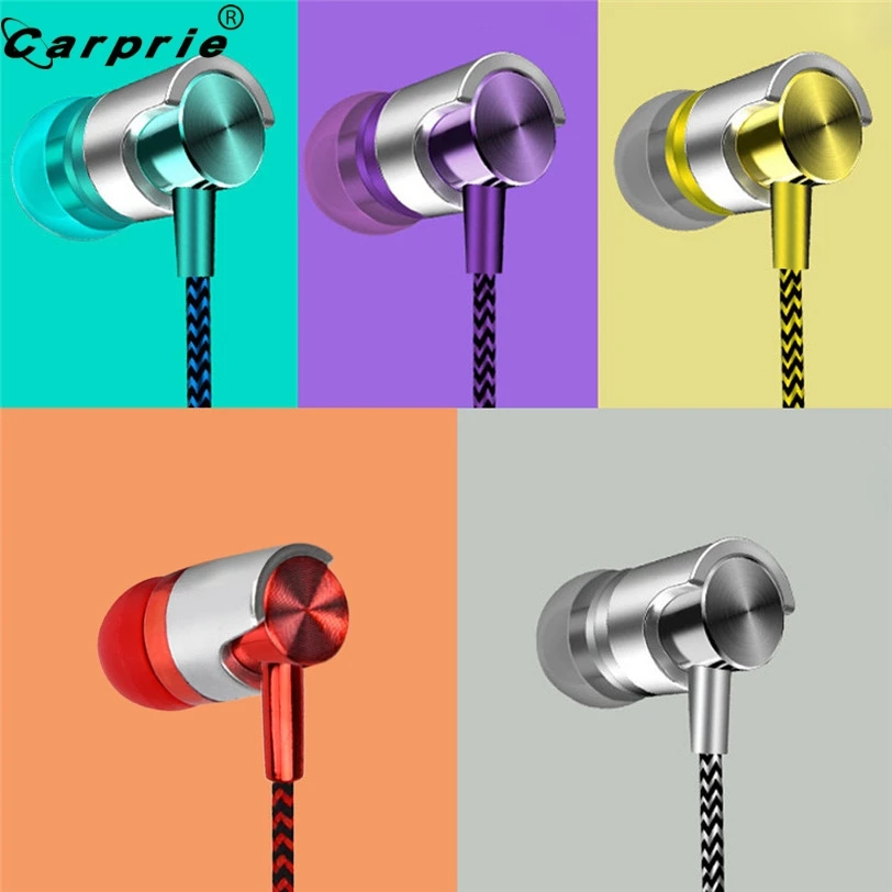 CARPRIE Earphones Universal 3.5mm In-Ear Stereo Earbuds Earphone With Mic For Samsung for xiaomi iphone Cell Phone 90508 | Электроника