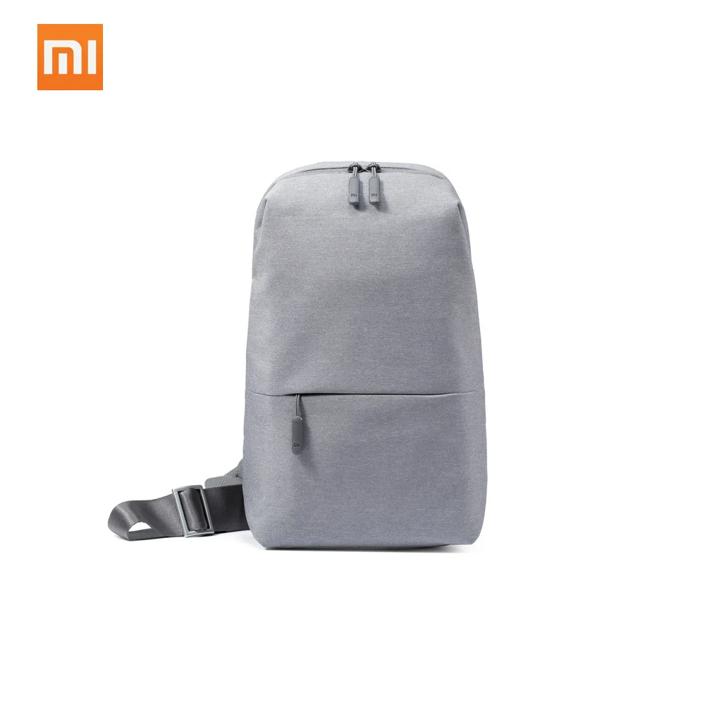 Xiaomi Multi Функция Слинг Сумка повседневная нагрудная сумка повседневное Рюкзаки большой вместимости полиэстер рюкзак для мужчин женщин