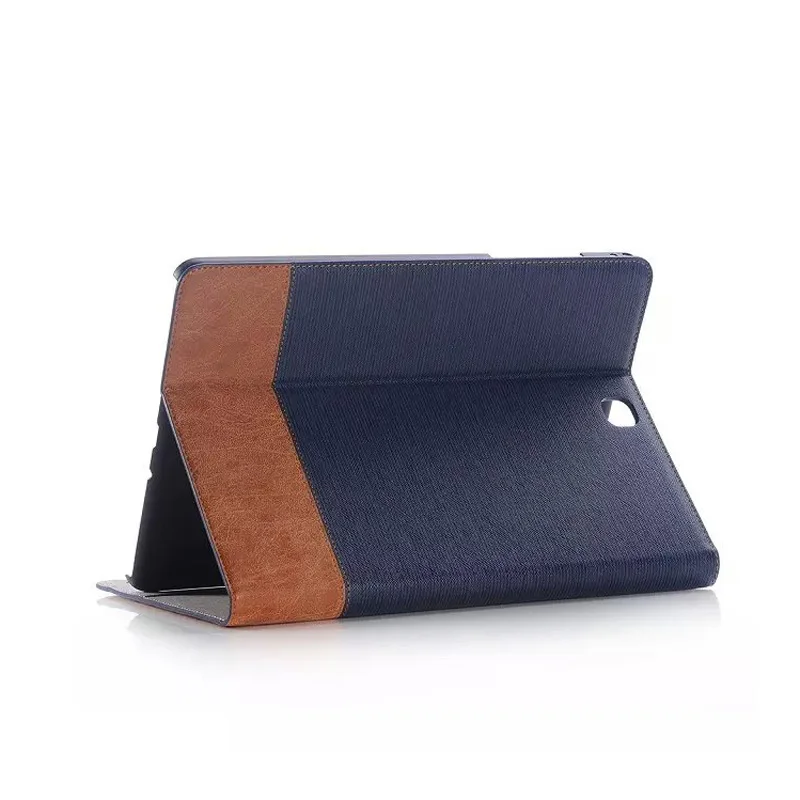 Высокое качество Джинсы Бумажник кожаный чехол для Samsung Galaxy Tab 9 7 дюймов Новый SM-T550