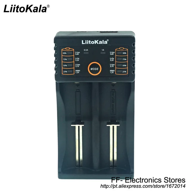 Liitokala ЛИИ-202 18650 зарядное устройство 1.2 В 3.7 3.2 3.85 AA/AAA 26650 10440 14500 16340 25500 литиевая