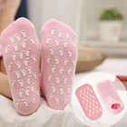 Отбеливающие отшелушивающие спа-носки для ног, увлажняющие гель-протекторы для пятки, носки для здоровья, инструменты и аксессуары для ухода за ногами, 2019