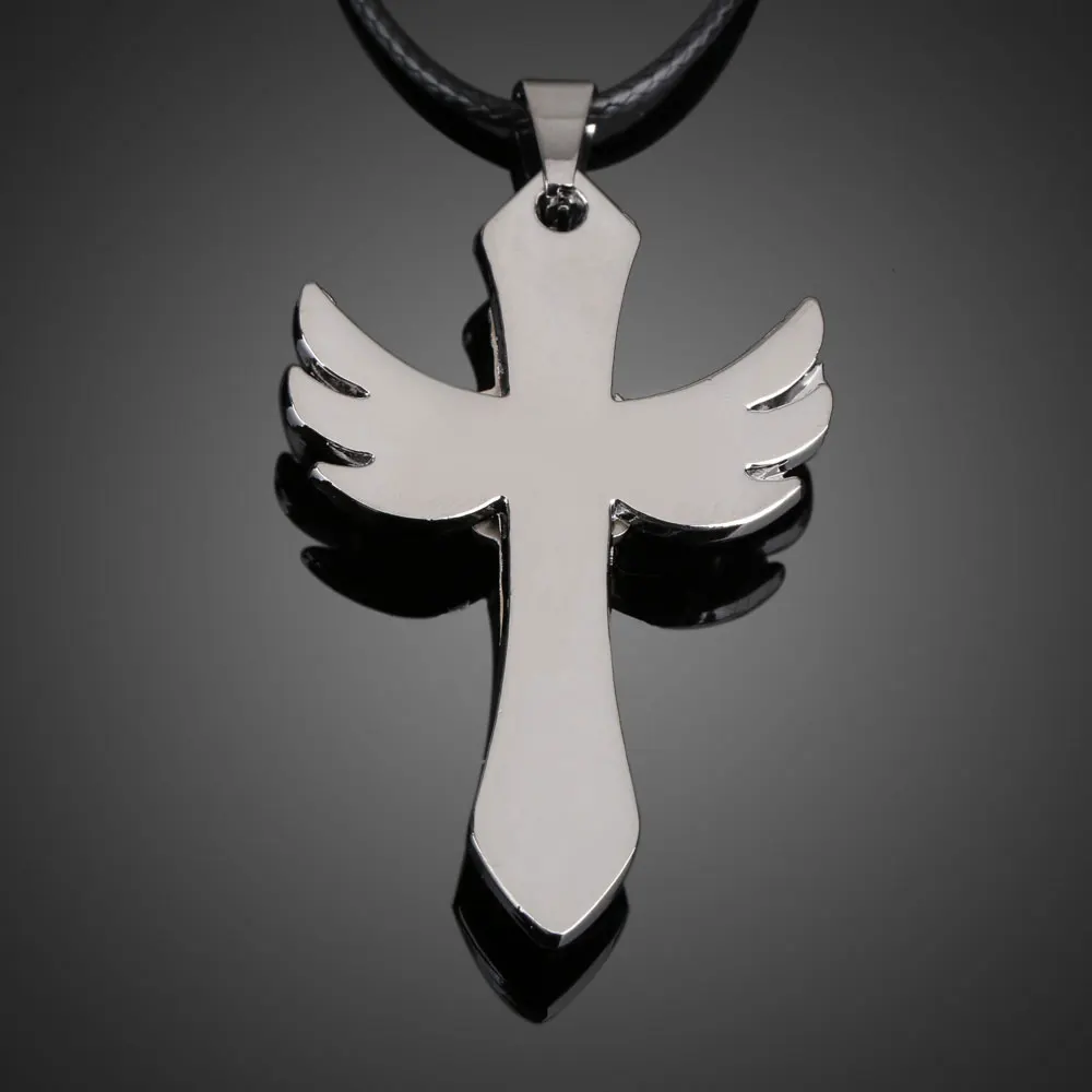 Ожерелье с подвеской в виде крыльев Ангела мужские ювелирные изделия для