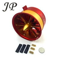 1pcs jp 120mm edf ducted fan 12 blades with 5060 motor 750kv all set rc air plane 50v 7100w motor parts