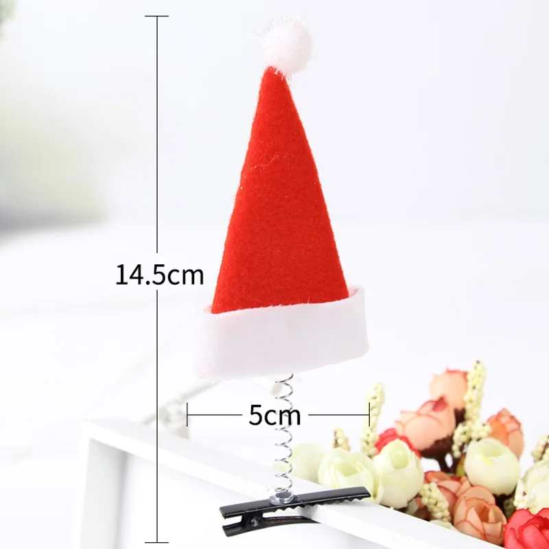 1 шт./Рождественская заколка для волос на весну детей шапка взрослых с