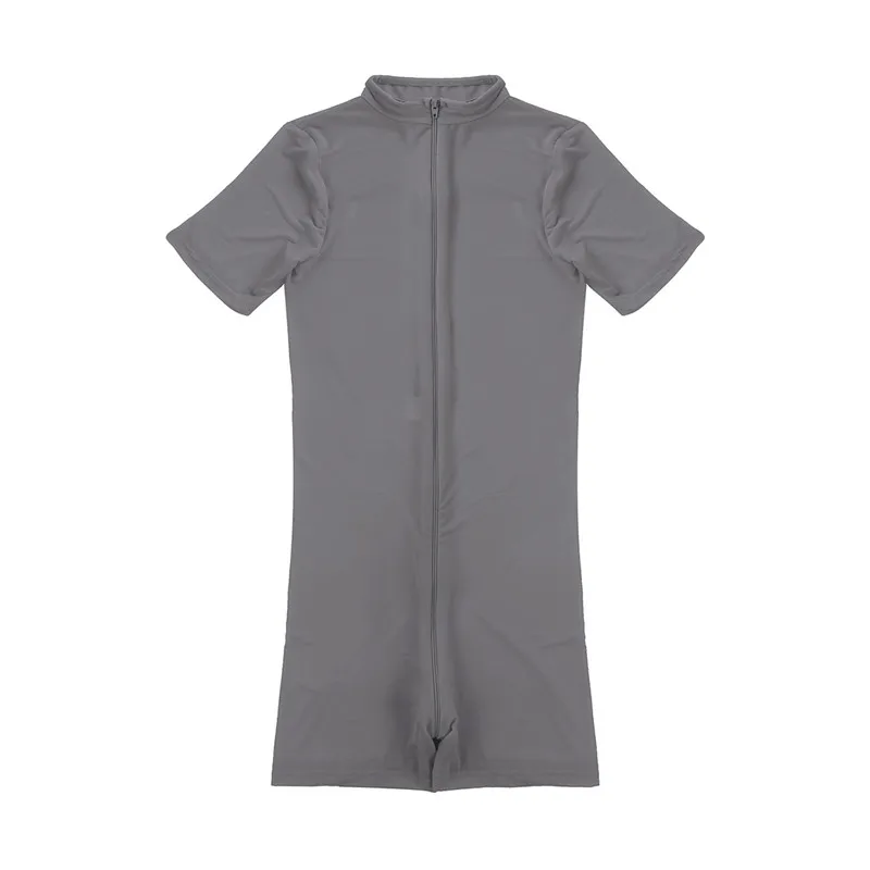 Женское цельное прозрачное Прозрачное нижнее белье короткий рукав двойная