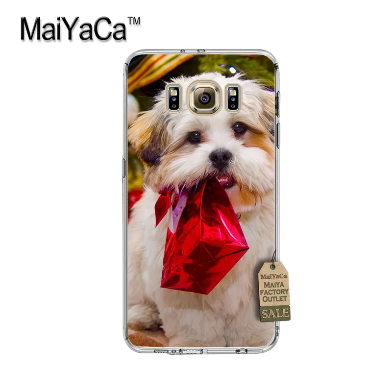 MaiYaCa Хаски щенок мягкий прозрачный ТПУ чехол для телефона аксессуары Samsung gaxlay s5 s6