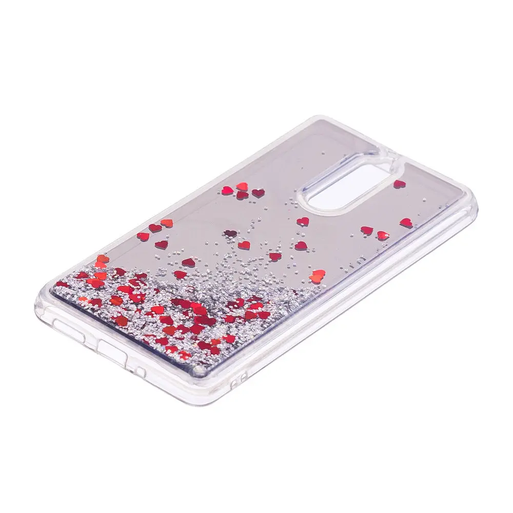 Зеркальный чехол для Nokia 8 TA-1052 TA-1004 TA-1012 с жидким зыбучим песком силиконовый Nokia8 TA